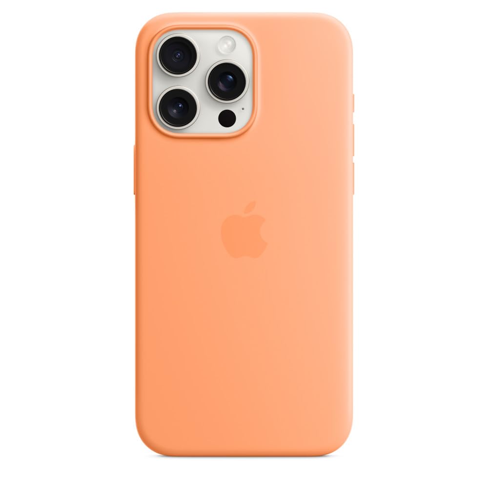 Foto 4 pulgar | Funda Para Teléfono Apple Iphone 15 Pro Max De Silicona Con Magsafe Orange - Venta Internacional.