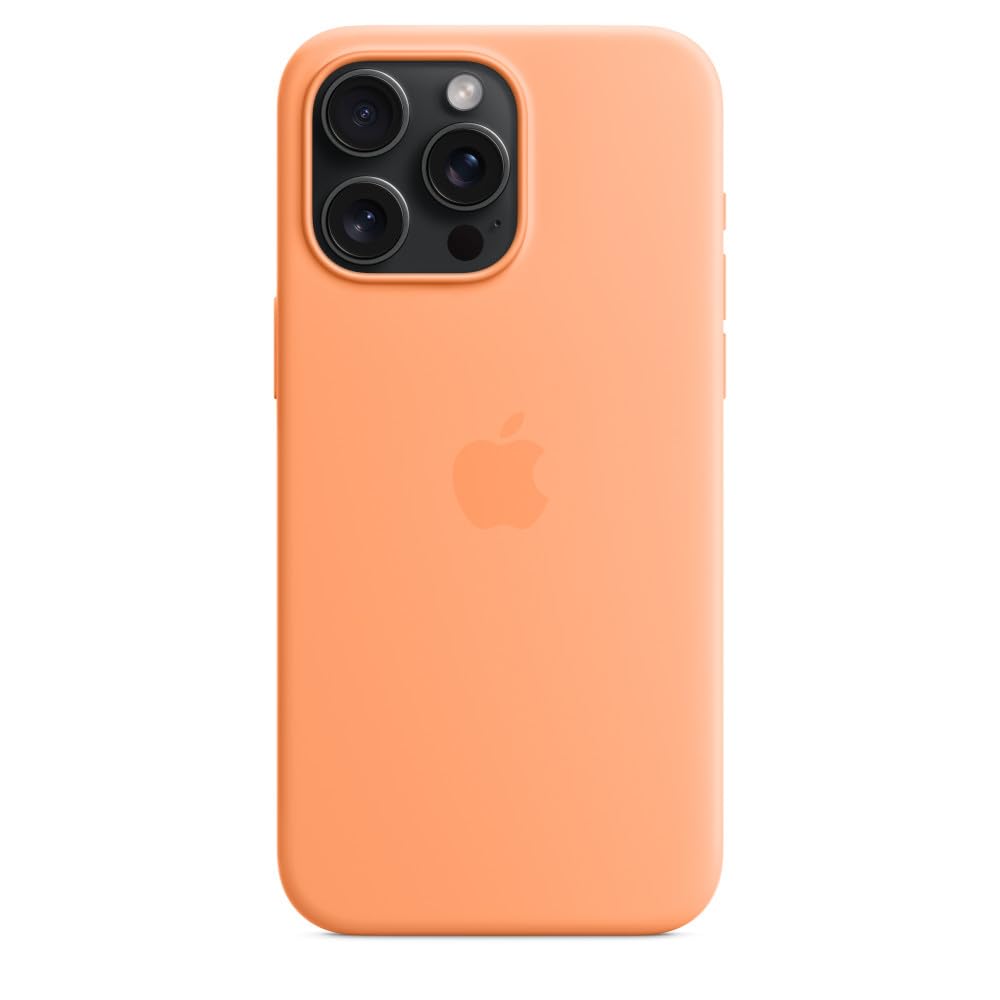 Foto 5 pulgar | Funda Para Teléfono Apple Iphone 15 Pro Max De Silicona Con Magsafe Orange - Venta Internacional.