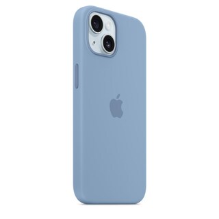 Foto 6 | Funda De Silicona Para Apple Iphone 15 Con Magsafe Winter Blue - Venta Internacional.