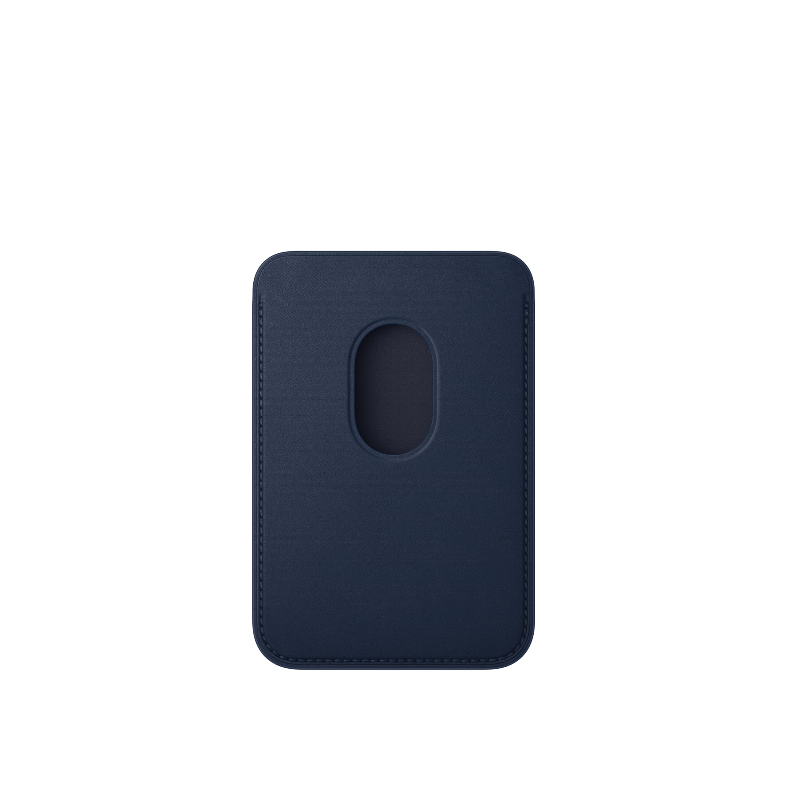 Foto 3 pulgar | Cartera Apple Iphone Finewoven Con Magsafe, Color Azul Oscuro - Venta Internacional.