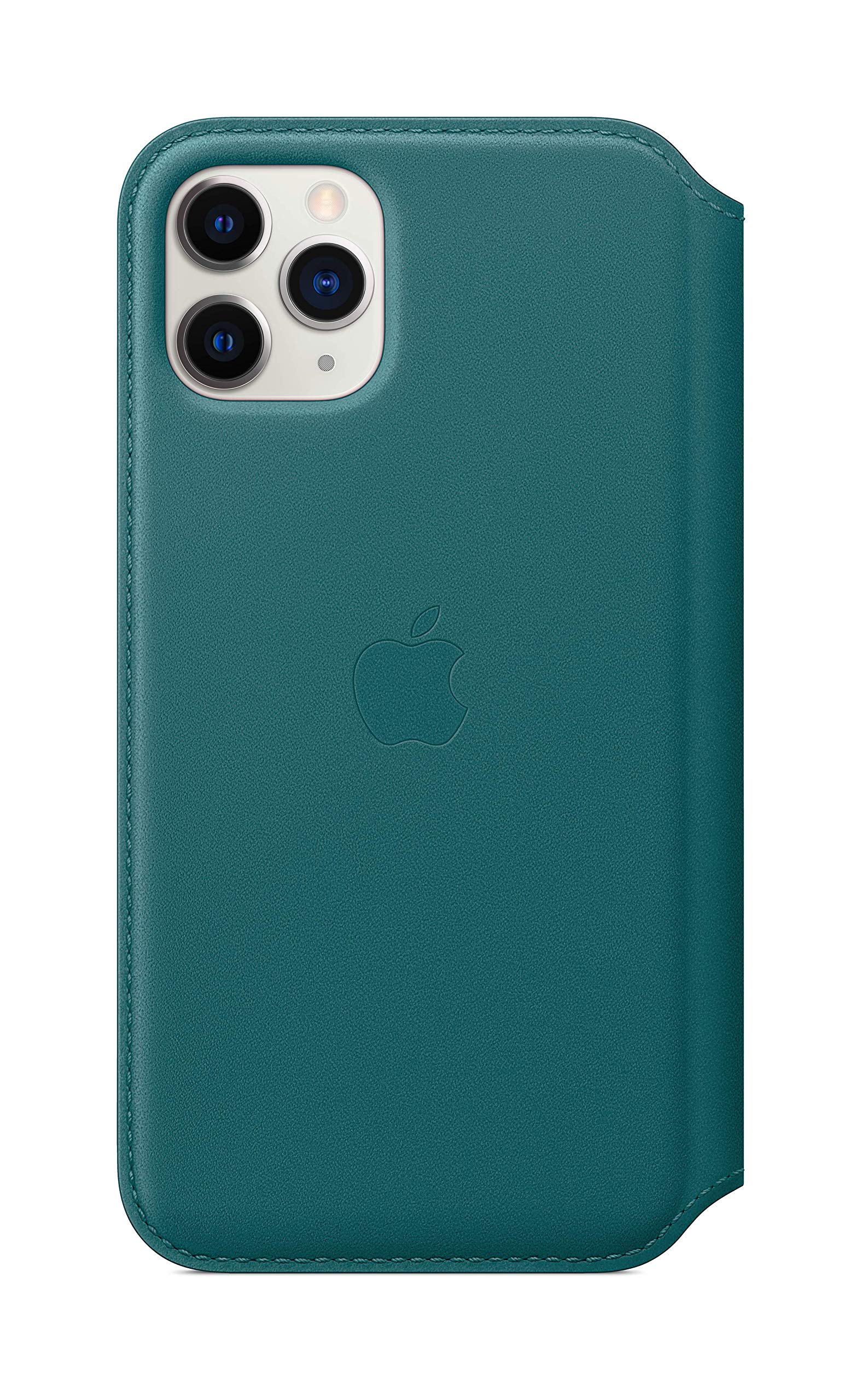 Foto 2 | Funda Tipo Folio de Piel Para Apple Iphone 11 Pro Peacock - Venta Internacional