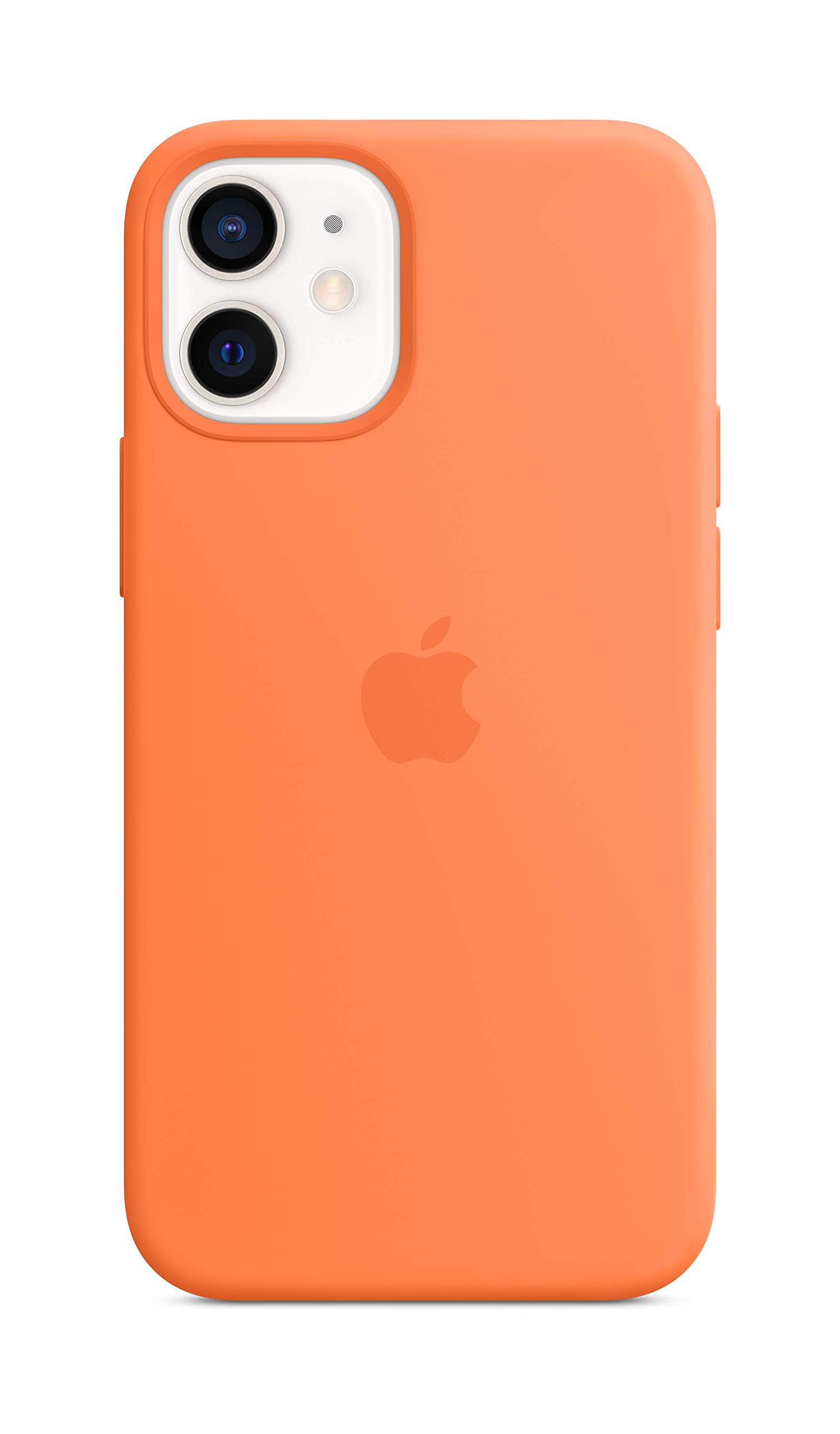 Funda De Teléfono Apple Iphone 12 Mini De Silicona Con Magsafe Kumquat - Venta Internacional.