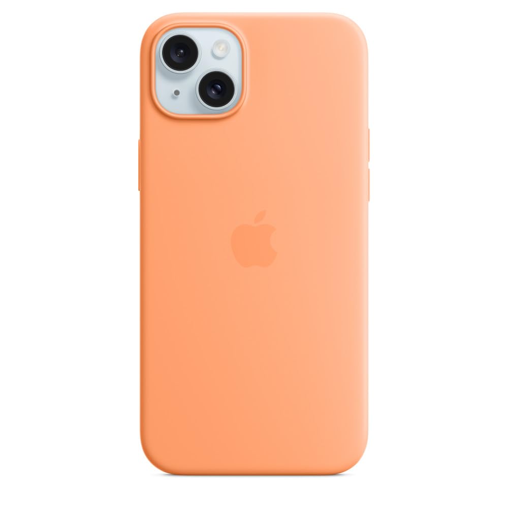 Foto 2 pulgar | Funda Para Teléfono Apple Iphone 15 Plus De Silicona Con Magsafe Orange - Venta Internacional.