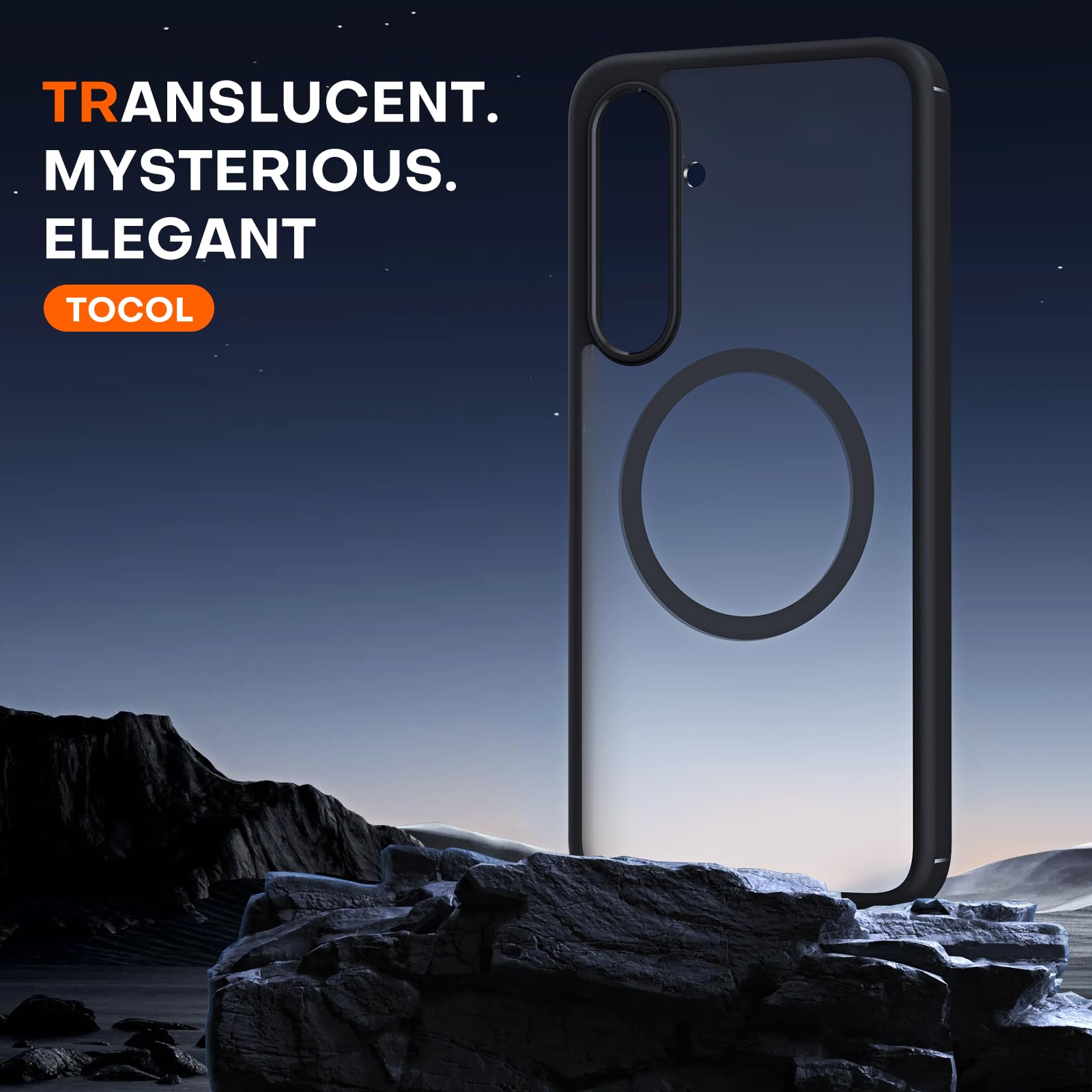 Foto 6 pulgar | Funda De Teléfono Tocol Magnetic Para Samsung Galaxy S24 Fe 6.7 - Venta Internacional.