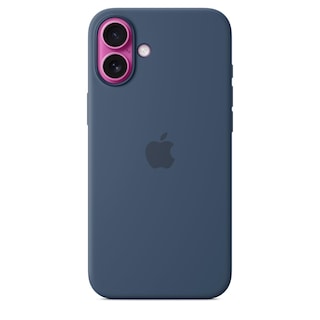 Foto 3 | Funda Para Teléfono Apple Iphone 16 Plus De Silicona Con Magsafe, Color Mezclilla - Venta Internacional.