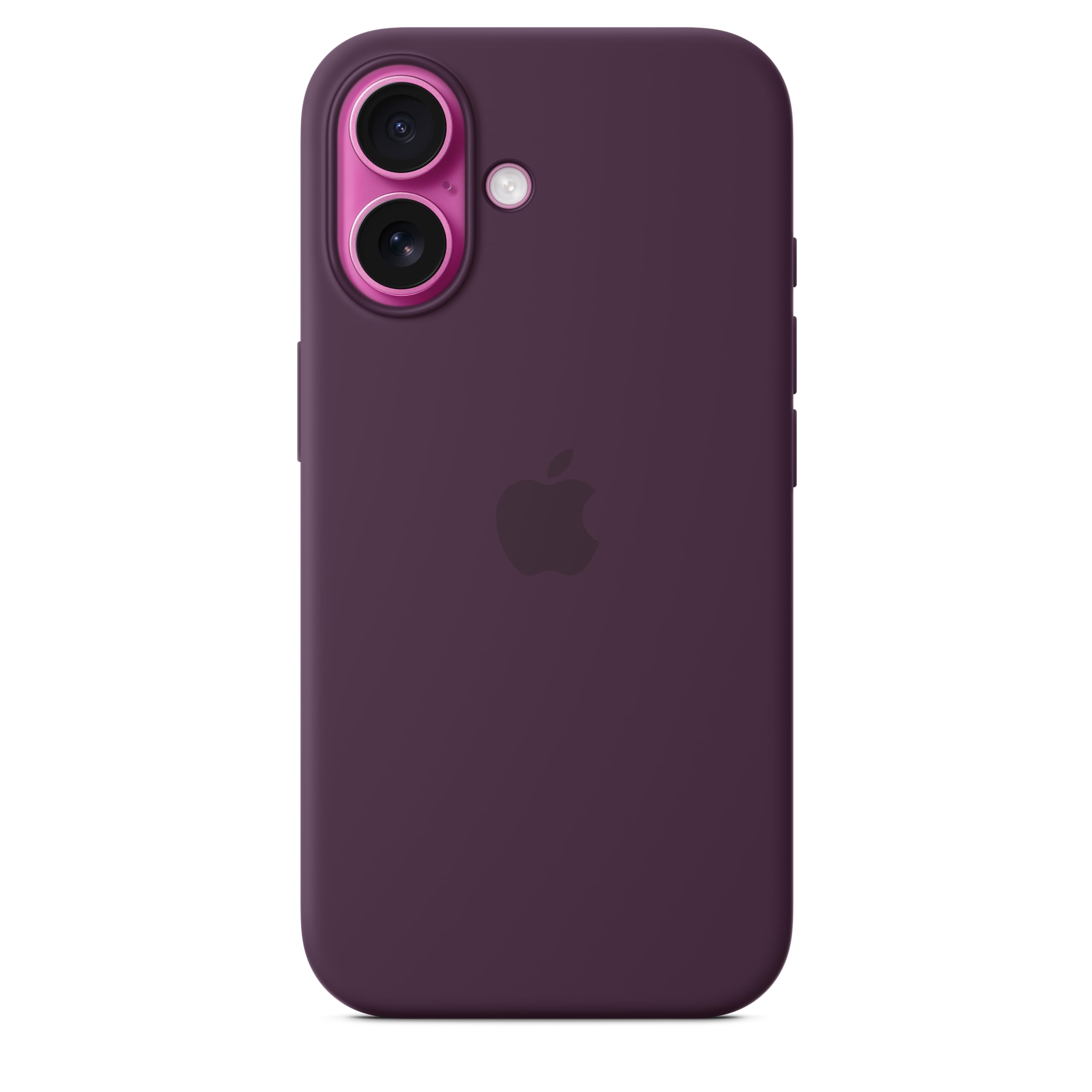 Foto 4 pulgar | Funda Para Teléfono Apple Iphone 16 De Silicona Con Magsafe Plum - Venta Internacional.