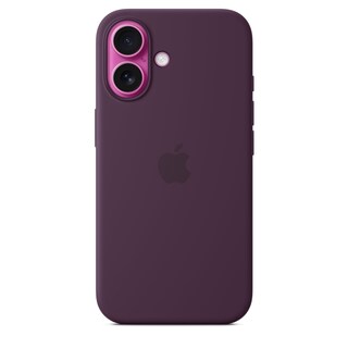 Foto 3 | Funda Para Teléfono Apple Iphone 16 De Silicona Con Magsafe Plum - Venta Internacional.