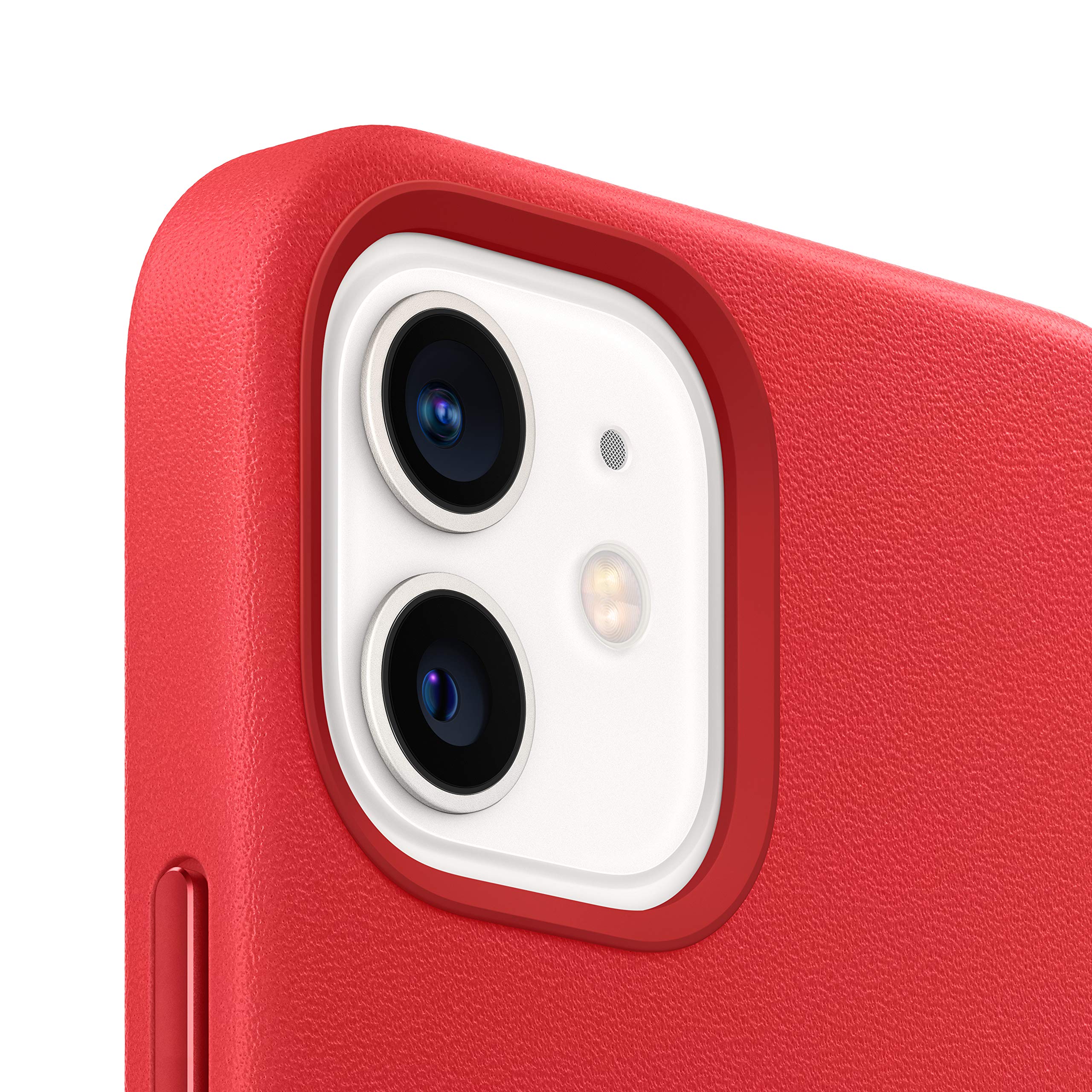 Foto 3 | Funda De Piel Para Apple Iphone 12 Y Iphone 12 Pro, Color Rojo - Venta Internacional.