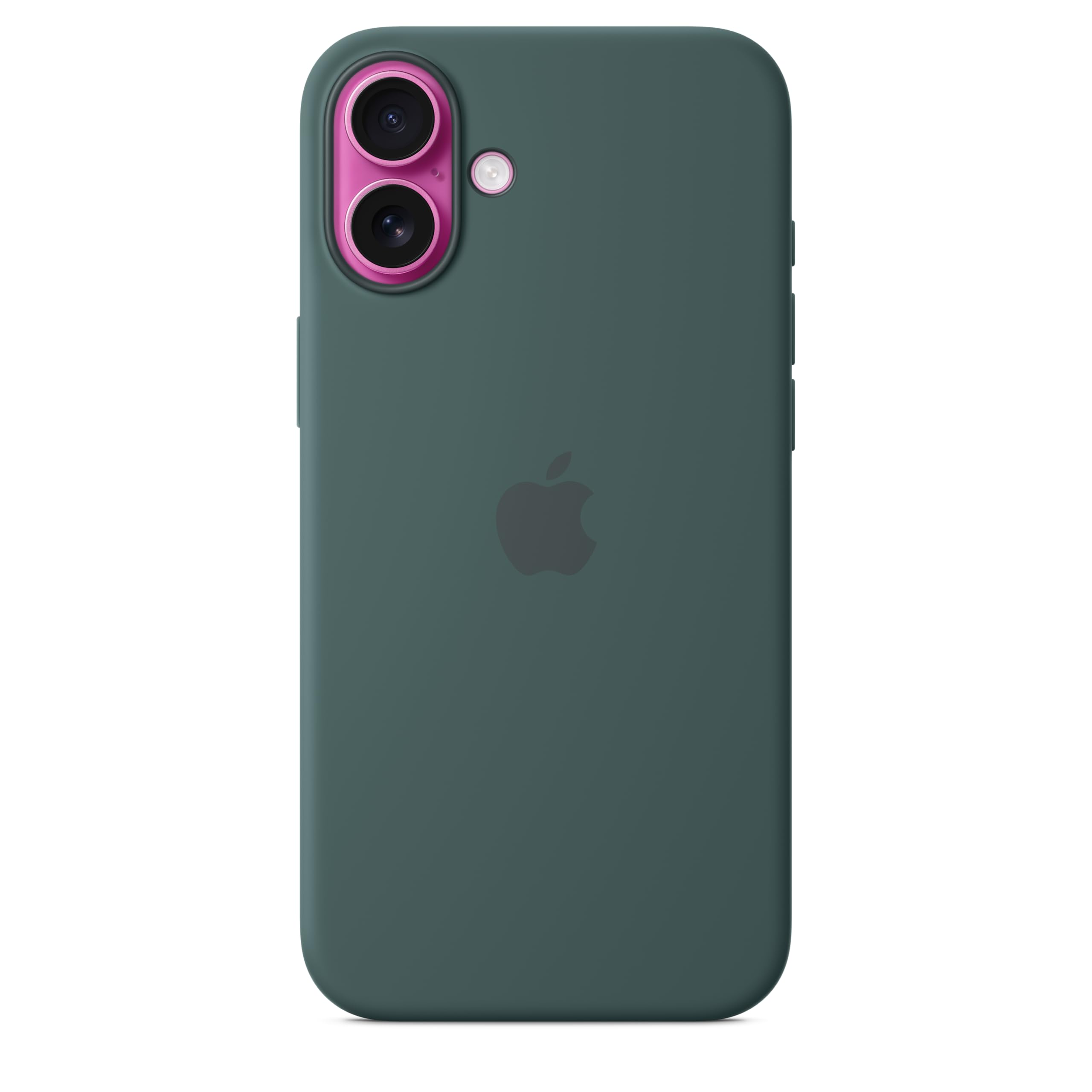 Foto 4 pulgar | Funda De Silicona Para Apple Iphone 16 Plus Con Magsafe Lake Green - Venta Internacional.