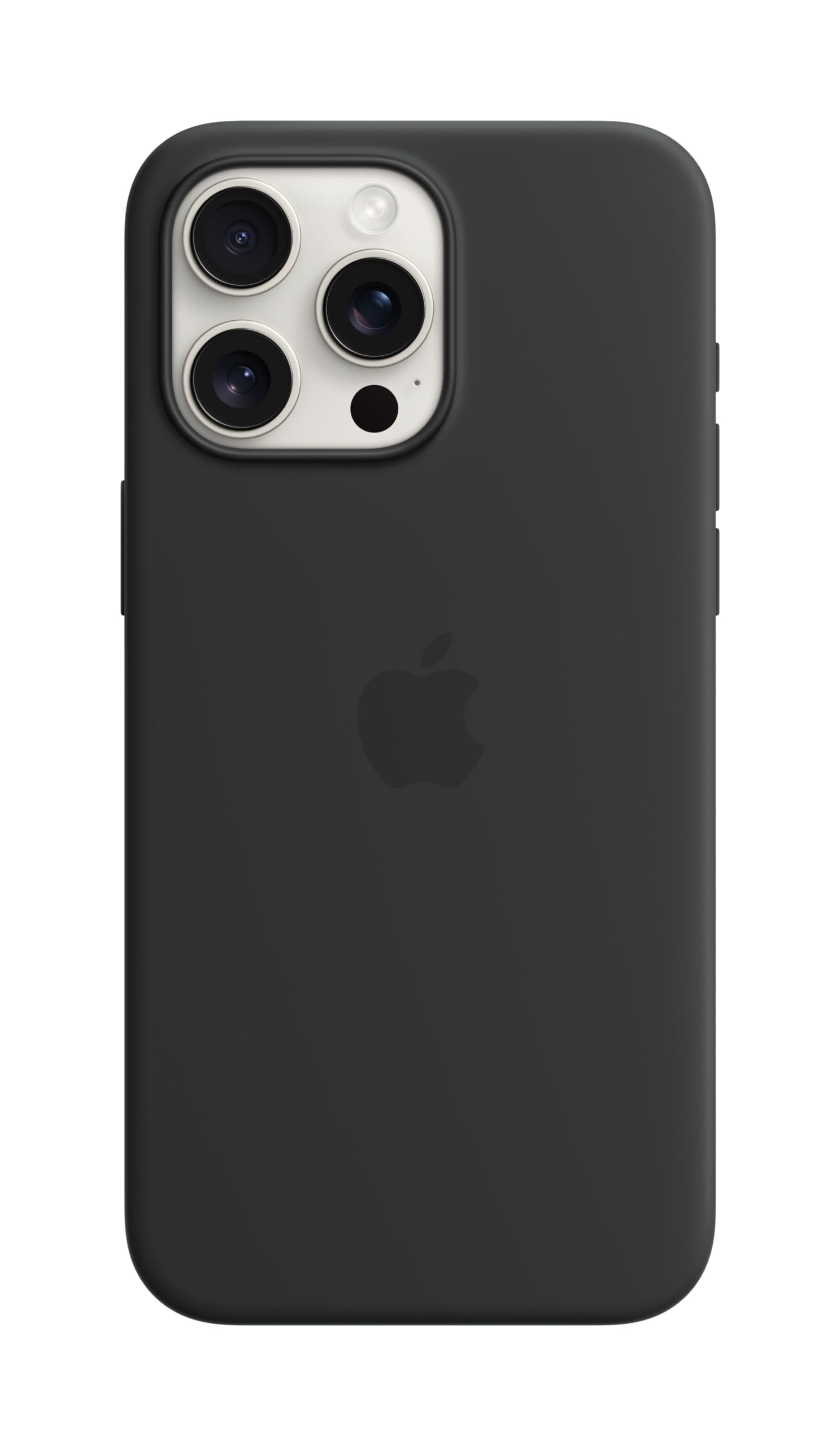 Funda Para Teléfono Apple Iphone 15 Pro Max De Silicona Con Magsafe Black - Venta Internacional.