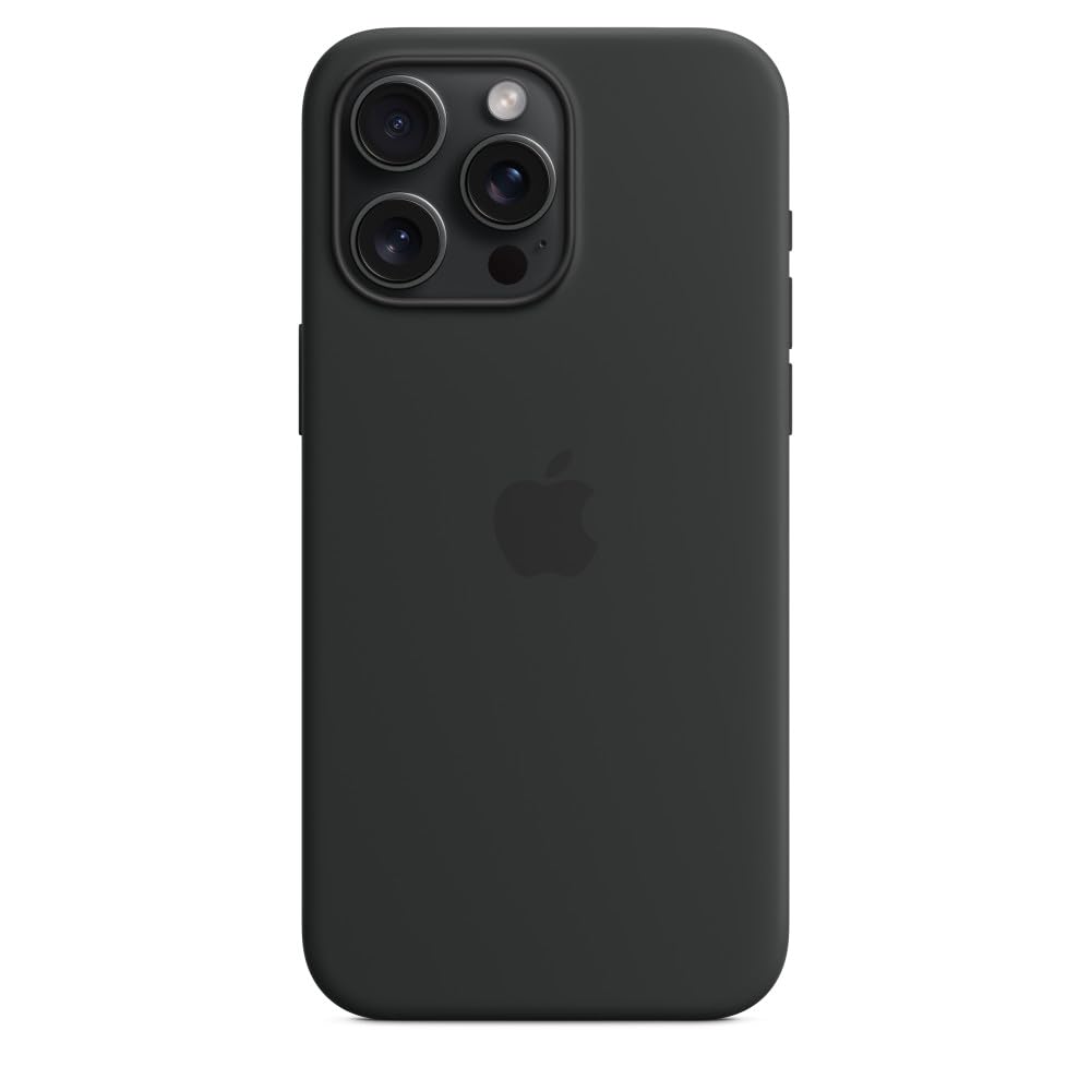 Foto 4 pulgar | Funda Para Teléfono Apple Iphone 15 Pro Max De Silicona Con Magsafe Black - Venta Internacional.