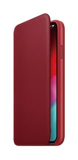 Foto 4 | Funda Tipo Libro Apple de Piel Rojo para iPhone XS Max - Venta Internacional