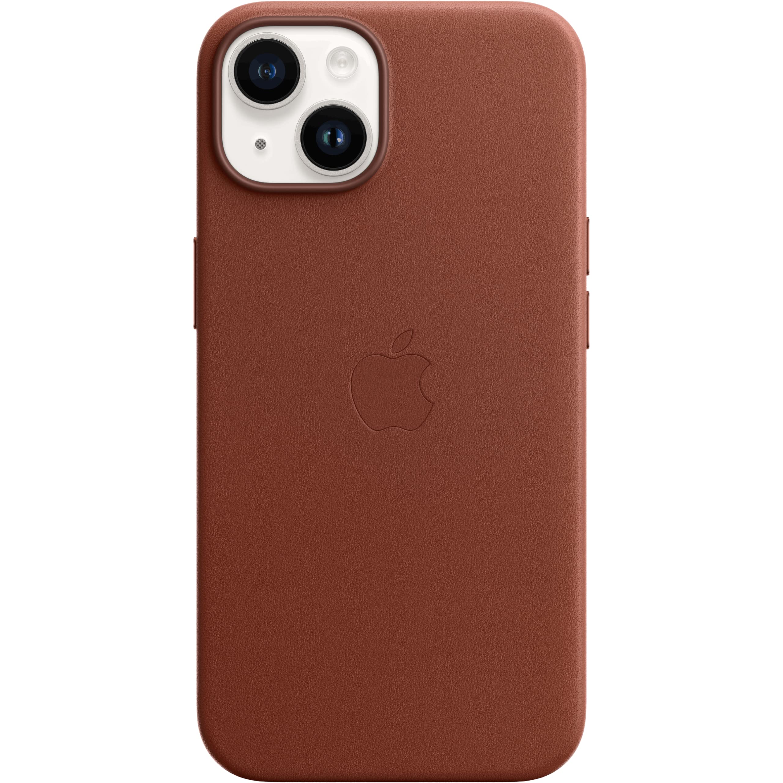 Foto 3 pulgar | Funda De Piel Para Apple Iphone 14 Plus Con Magsafe, Color Ámbar - Venta Internacional.