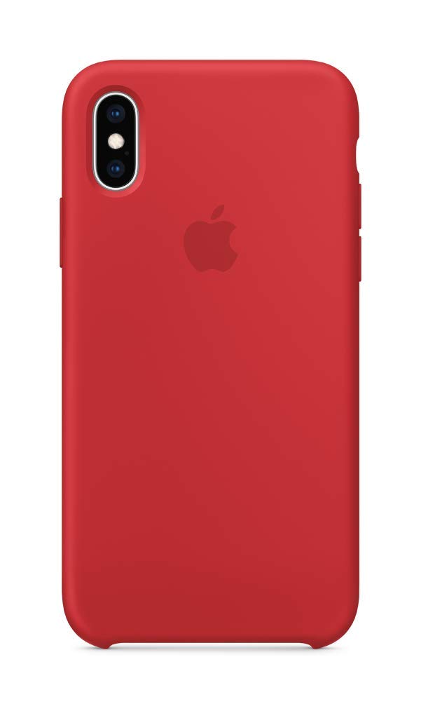 Foto 3 pulgar | Funda de Silicón Rojo para iPhone XS - Venta Internacional