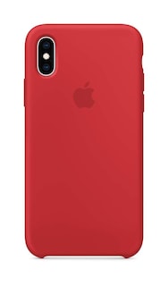 Foto 2 | Funda de Silicón Rojo para iPhone XS - Venta Internacional