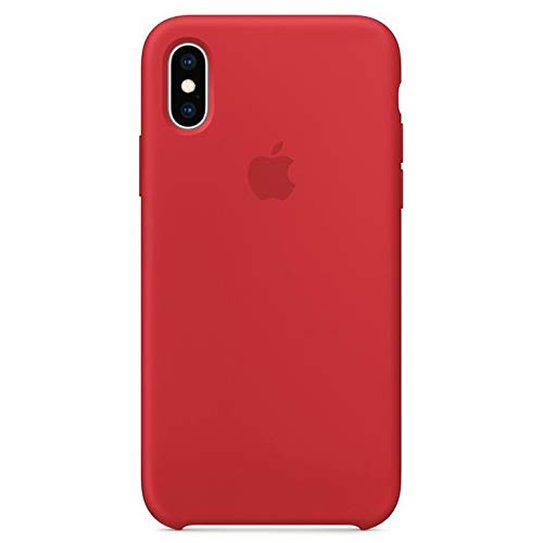 Foto 5 pulgar | Funda de Silicón Rojo para iPhone XS - Venta Internacional