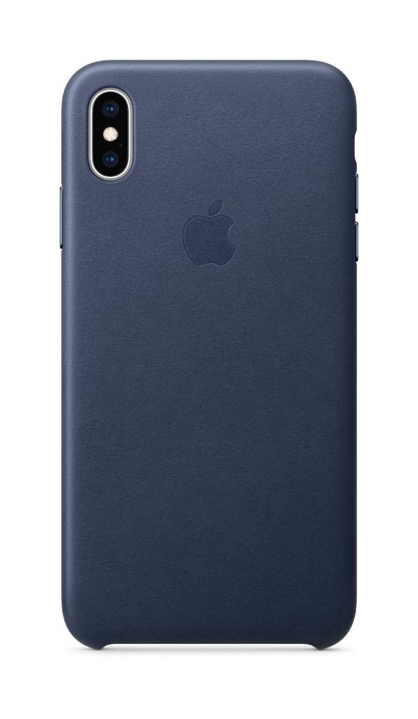 Foto 3 pulgar | Funda de Piel Azul Medianoche para iPhone XS Max - Venta Internacional