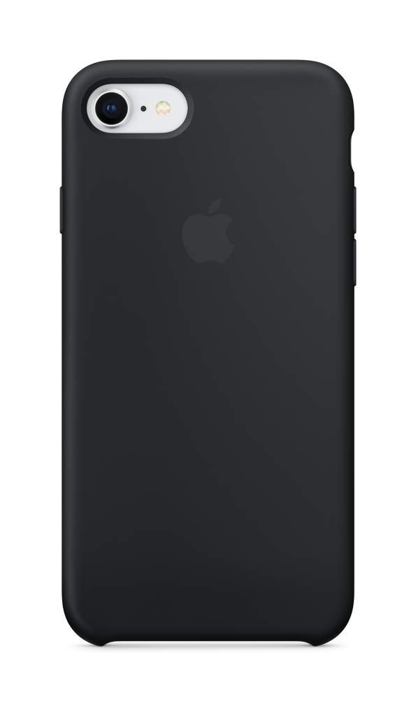 Foto 3 pulgar | Funda de Silicona Apple para iPhone 8/7 Negra - Venta Internacional