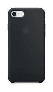 Foto 2 | Funda de Silicona Apple para iPhone 8/7 Negra - Venta Internacional