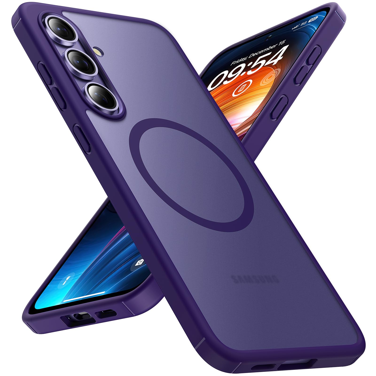 Foto 2 pulgar | Funda De Teléfono Tocol Magnetic Para Samsung Galaxy S24 Fe 6.7 - Venta Internacional.