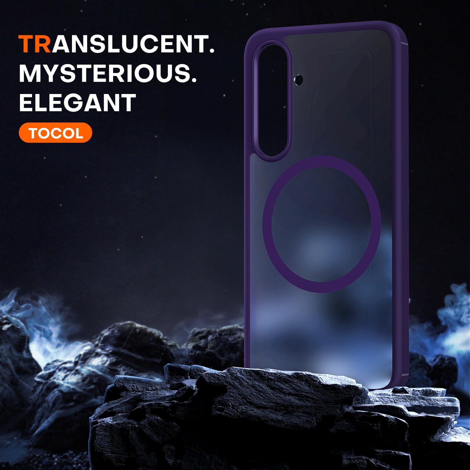 Foto 5 | Funda De Teléfono Tocol Magnetic Para Samsung Galaxy S24 Fe 6.7 - Venta Internacional.