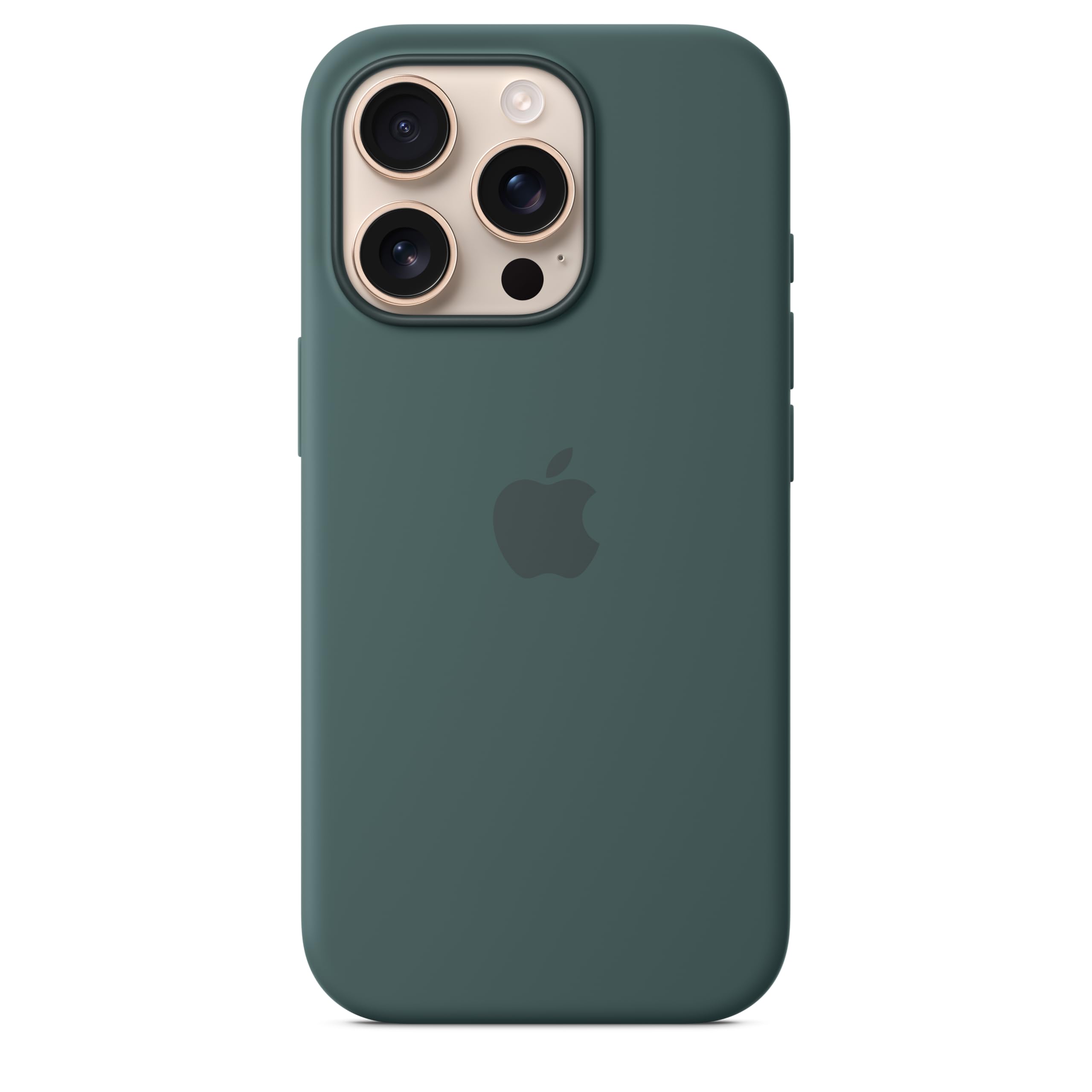 Funda De Silicona Para Apple Iphone 16 Pro Con Magsafe Lake Green - Venta Internacional.