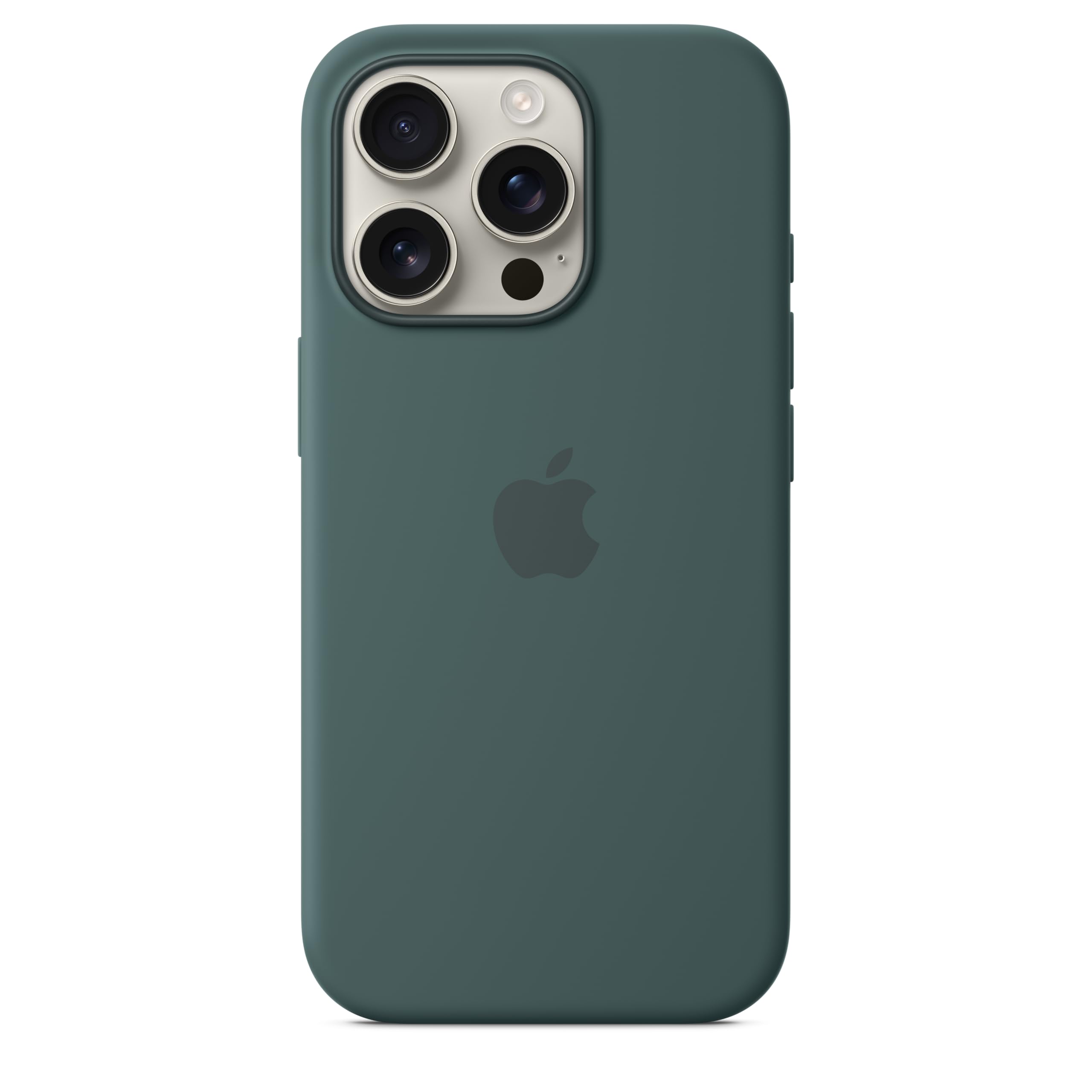 Foto 3 pulgar | Funda De Silicona Para Apple Iphone 16 Pro Con Magsafe Lake Green - Venta Internacional.