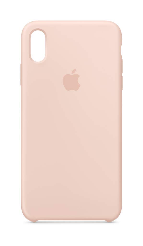 Funda de Silicona Rosa Arena para iPhone XS Max - Venta Internacional
