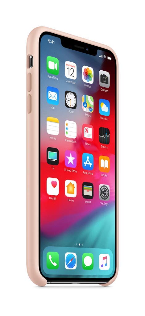 Foto 4 pulgar | Funda de Silicona Rosa Arena para iPhone XS Max - Venta Internacional