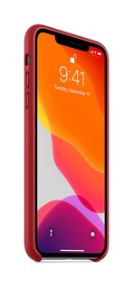 Foto 2 | Funda de Piel Apple Roja para iPhone 11 Pro Max - Venta Internacional