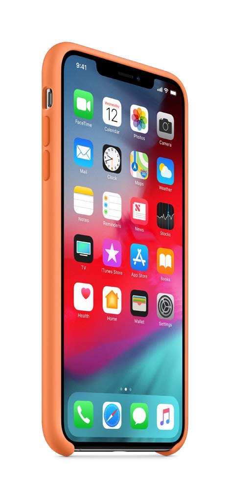Foto 4 pulgar | Funda para Teléfono Apple Iphone Xs Max Silicone Papaya Orange - Venta Internacional