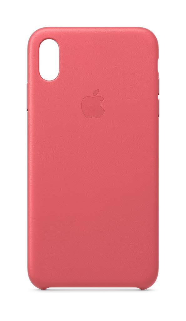 Funda de Piel Rosa Peonía para iPhone XS Max - Venta Internacional