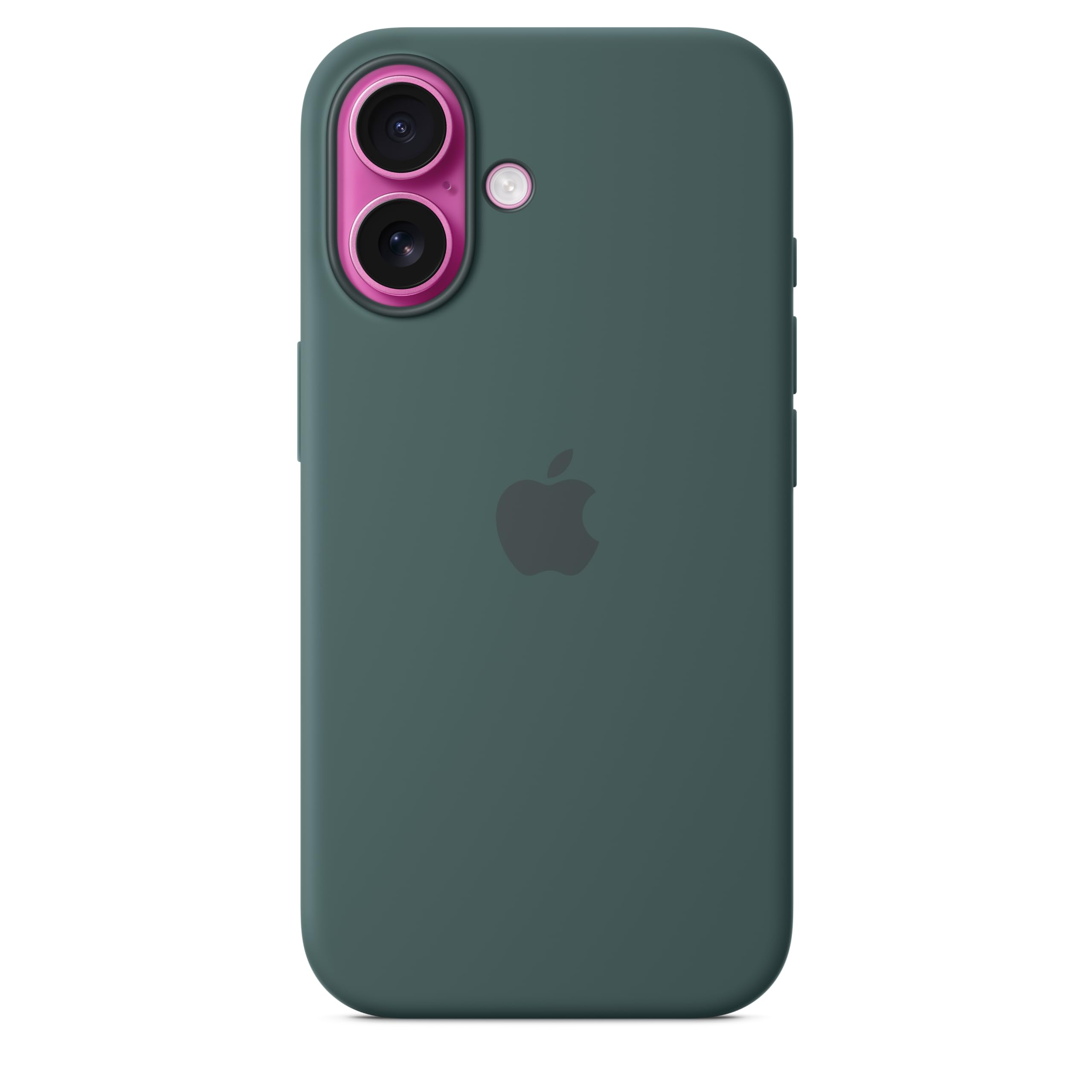 Foto 4 pulgar | Funda De Silicona Para Apple Iphone 16 Con Magsafe Lake Green - Venta Internacional.