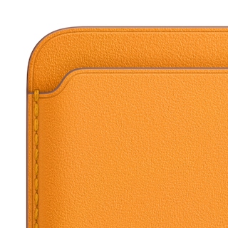 Foto 2 | Cartera De Piel Apple Con Magsafe Para Iphone - California Poppy - Venta Internacional.