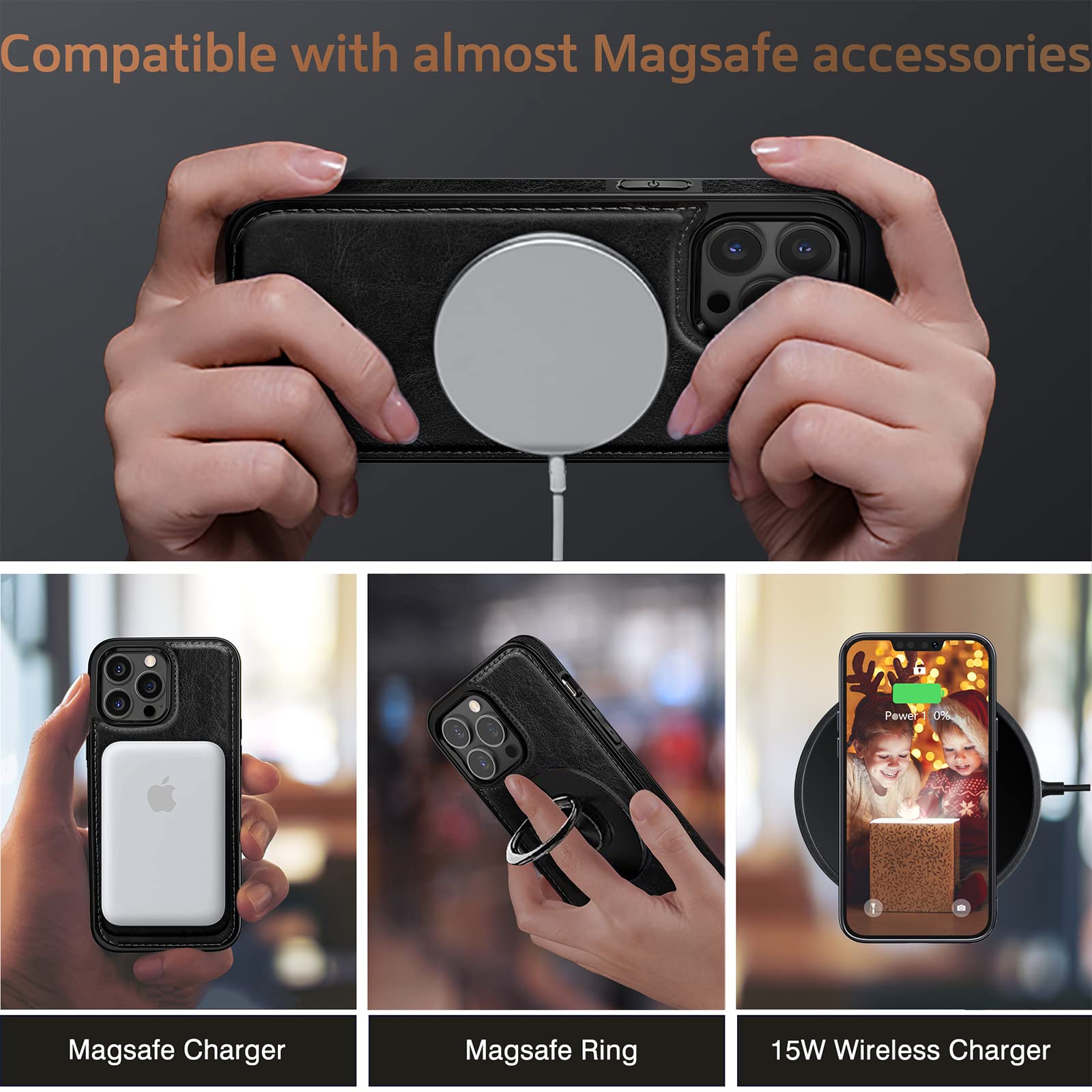 Foto 5 pulgar | Funda De Teléfono Lohasic Diseñada Para Iphone 14 Pro De 6.1 Pulgadas 2022 - Venta Internacional.