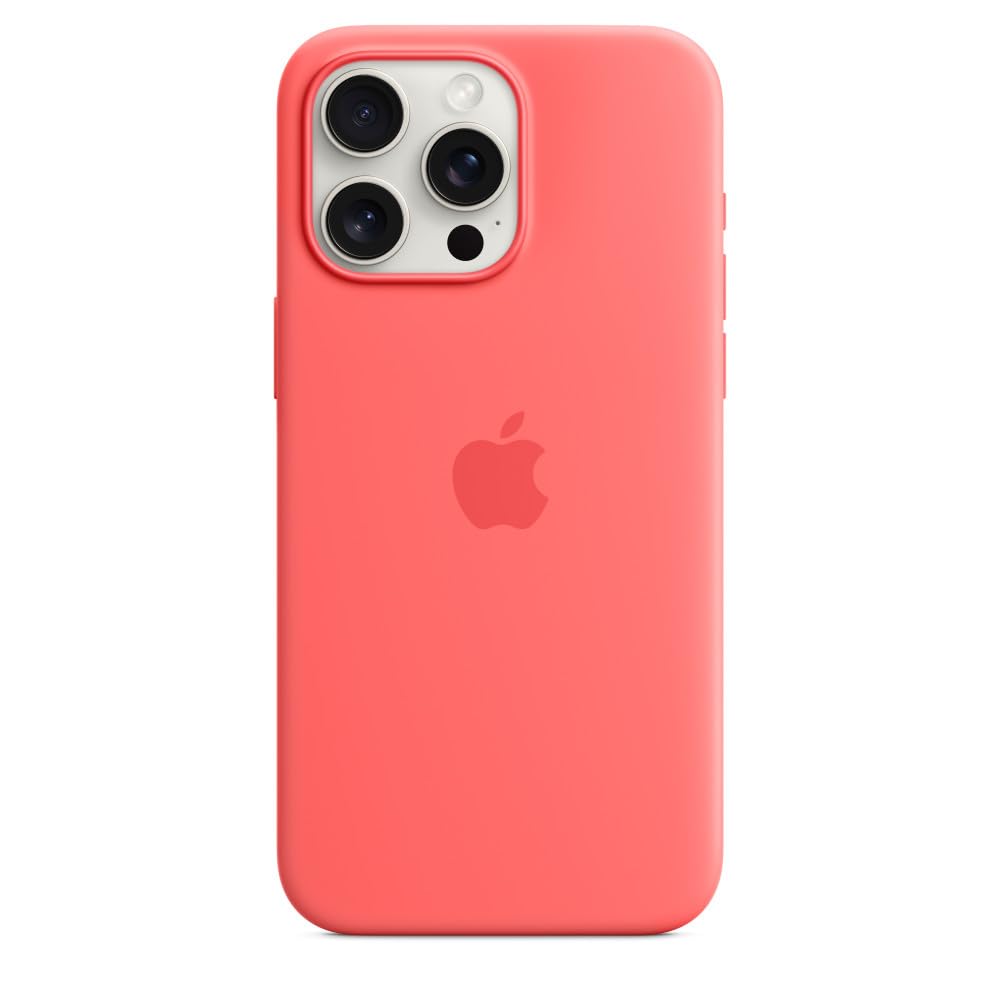 Foto 4 pulgar | Funda Para Teléfono Apple Iphone 15 Pro Max De Silicona Con Magsafe Guava - Venta Internacional.