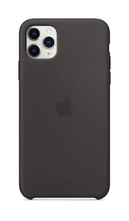 Foto 2 | Funda De Silicona Para Apple Iphone 11 Pro Max, Color Negro - Venta Internacional.