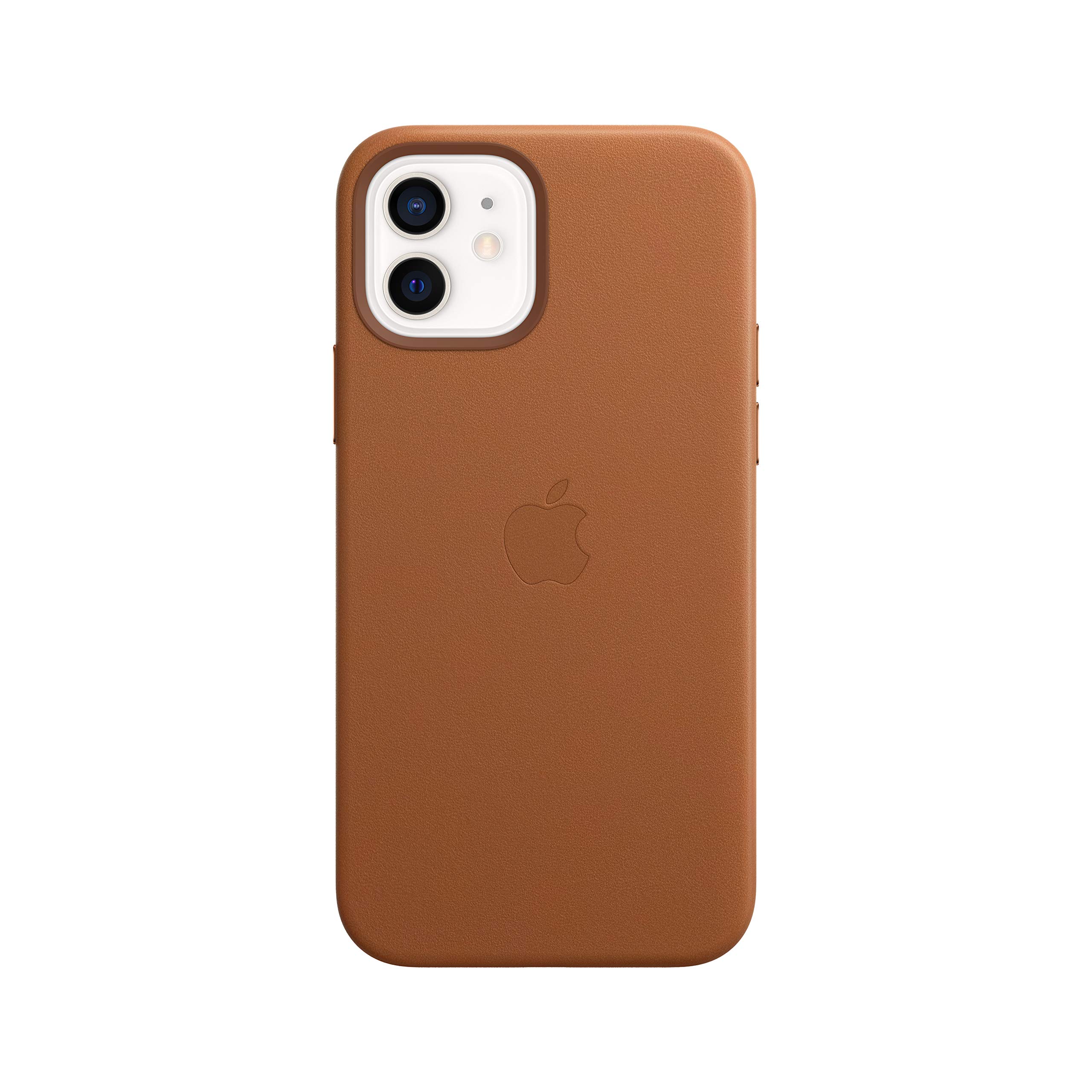 Funda De Piel Para Apple Iphone 12/12 Pro Con Magsafe Brown - Venta Internacional.