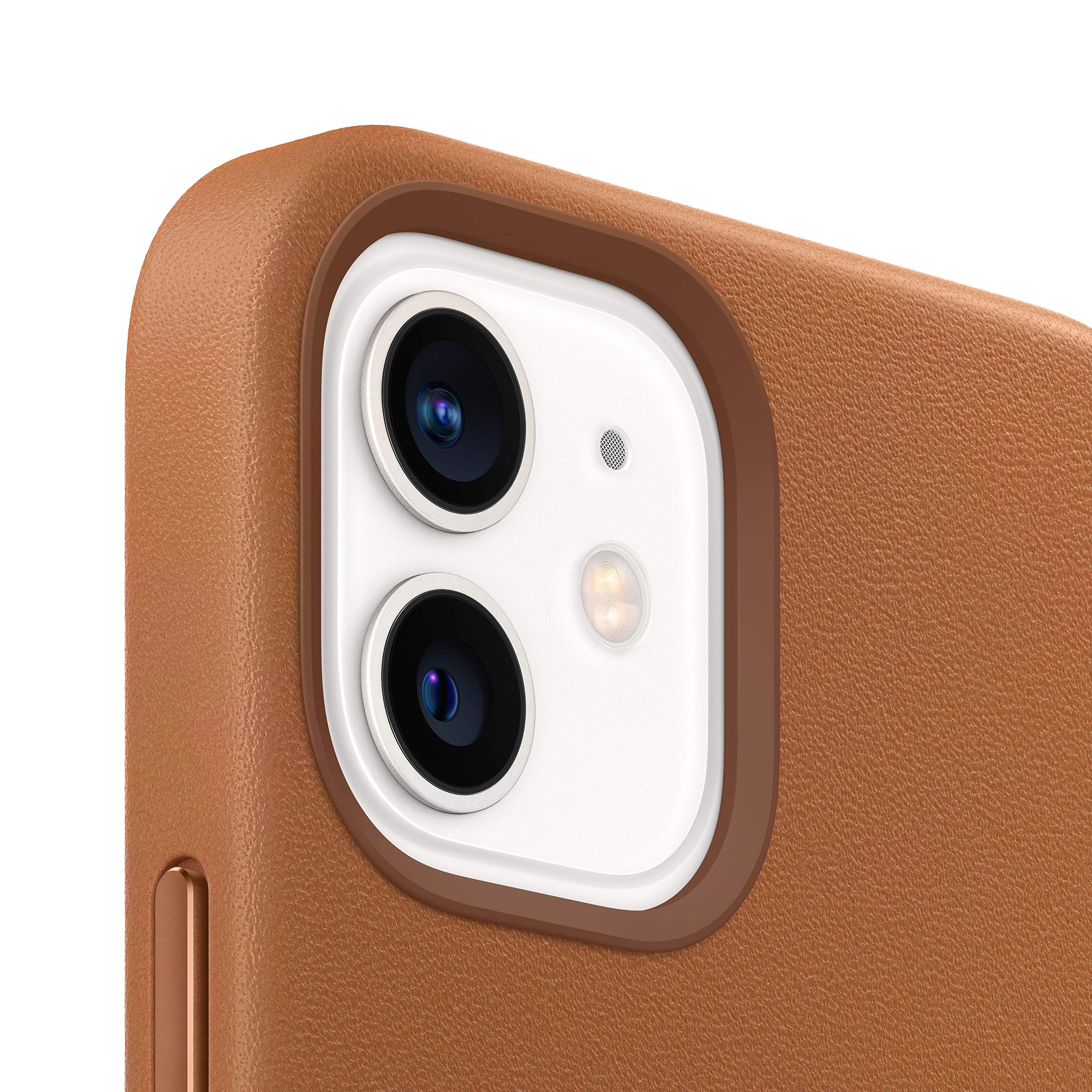 Foto 4 pulgar | Funda De Piel Para Apple Iphone 12/12 Pro Con Magsafe Brown - Venta Internacional.