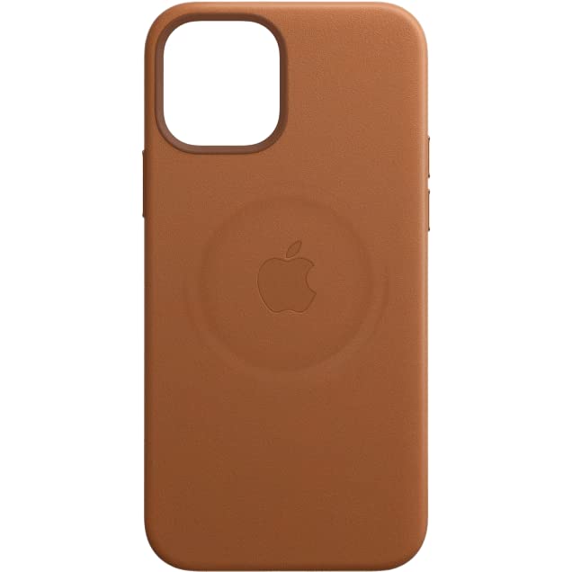 Foto 5 pulgar | Funda De Piel Para Apple Iphone 12/12 Pro Con Magsafe Brown - Venta Internacional.
