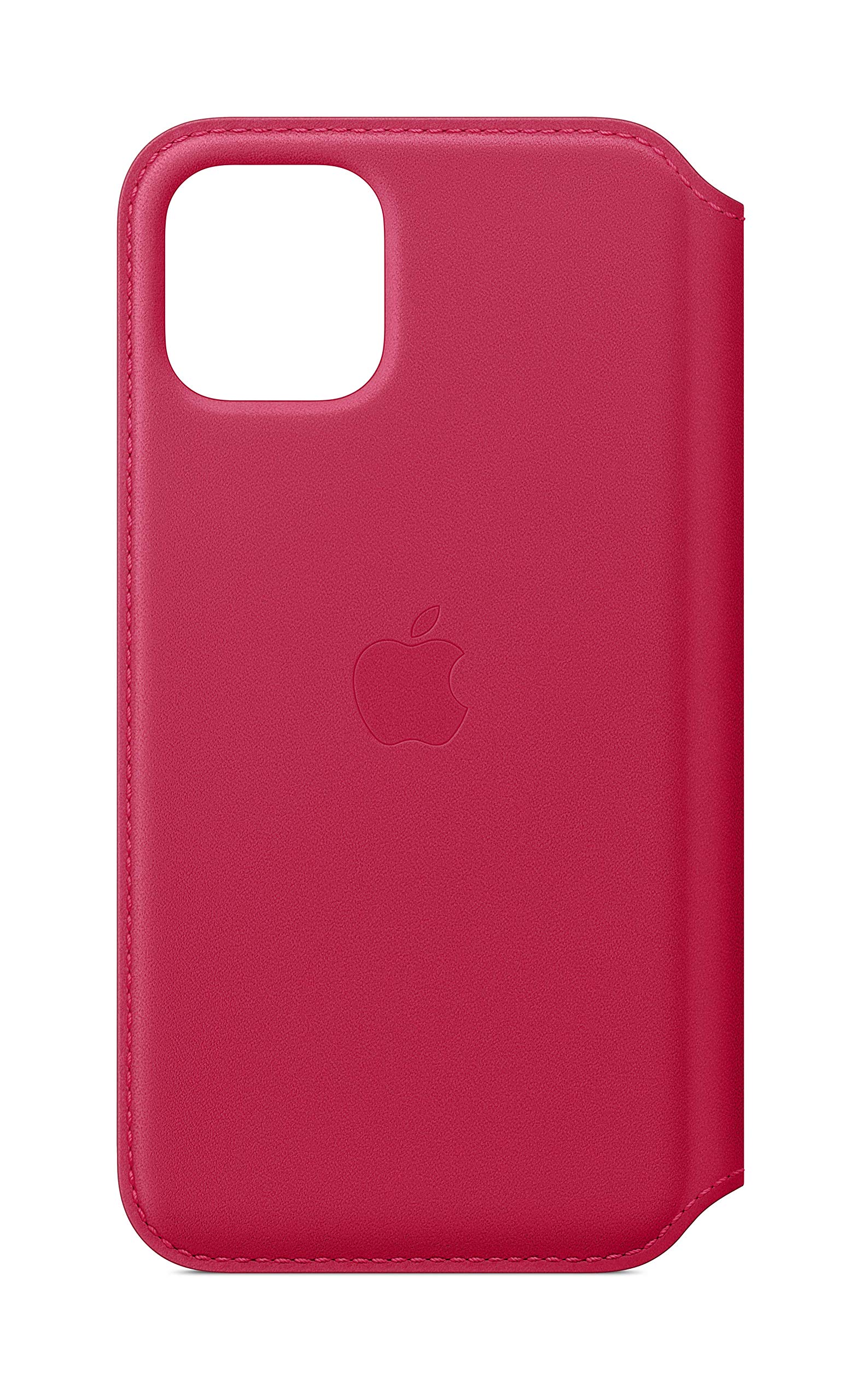 Funda de Piel Para Apple Iphone 11 Pro Diseño Folio Frambuesa - Venta Internacional
