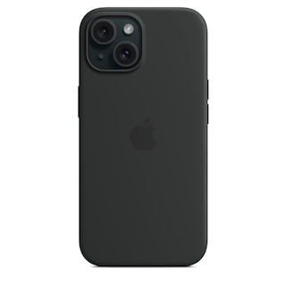 Foto 3 | Funda para Teléfono Apple iPhone 15 de Silicona con Magsafe Negro - Venta Internacional