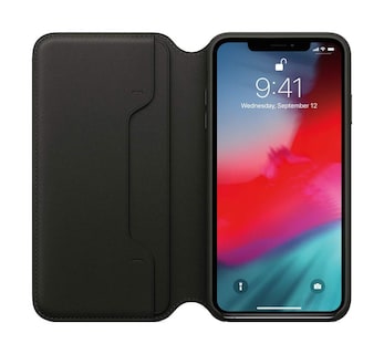 Foto 3 | Funda de Piel Negro para iPhone XS Max - Venta Internacional