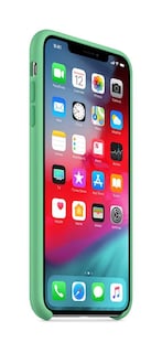 Foto 3 | Funda para Teléfono Apple Iphone Xs Max Silicone Spearmint - Venta Internacional