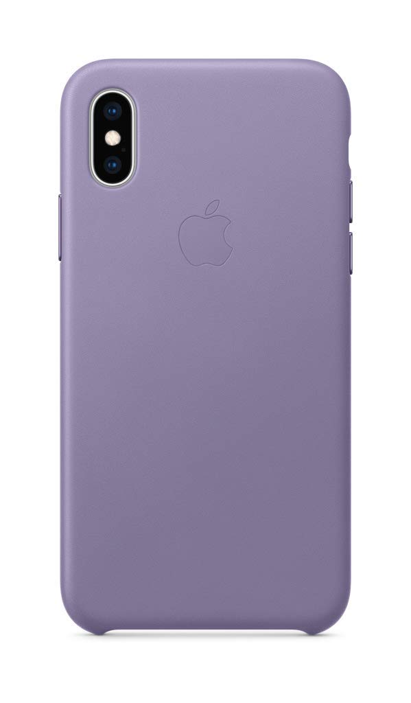 Foto 3 pulgar | Funda de Piel Apple Lila para iPhone XS - Venta Internacional