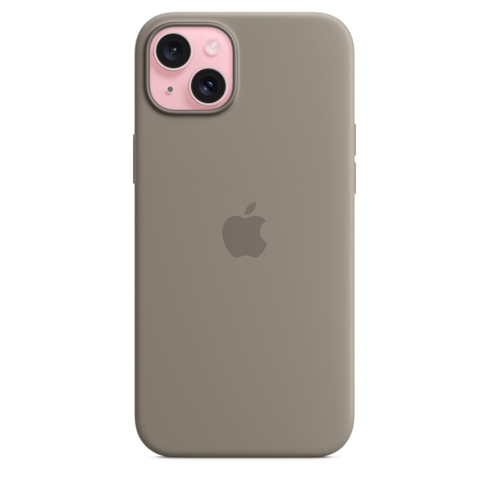 Foto 3 pulgar | Funda Para Teléfono Apple Iphone 15 Plus De Silicona Con Magsafe, Color Arcilla - Venta Internacional.