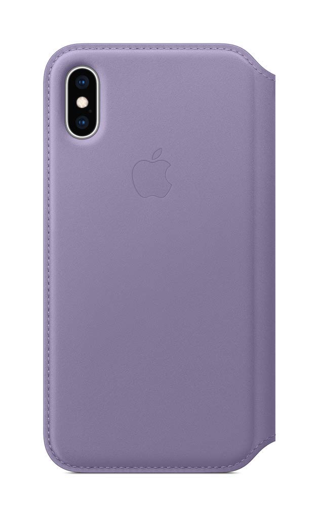 Foto 3 pulgar | Funda Tipo Libro De Piel Para Iphone Xs Apple Lila - Venta Internacional