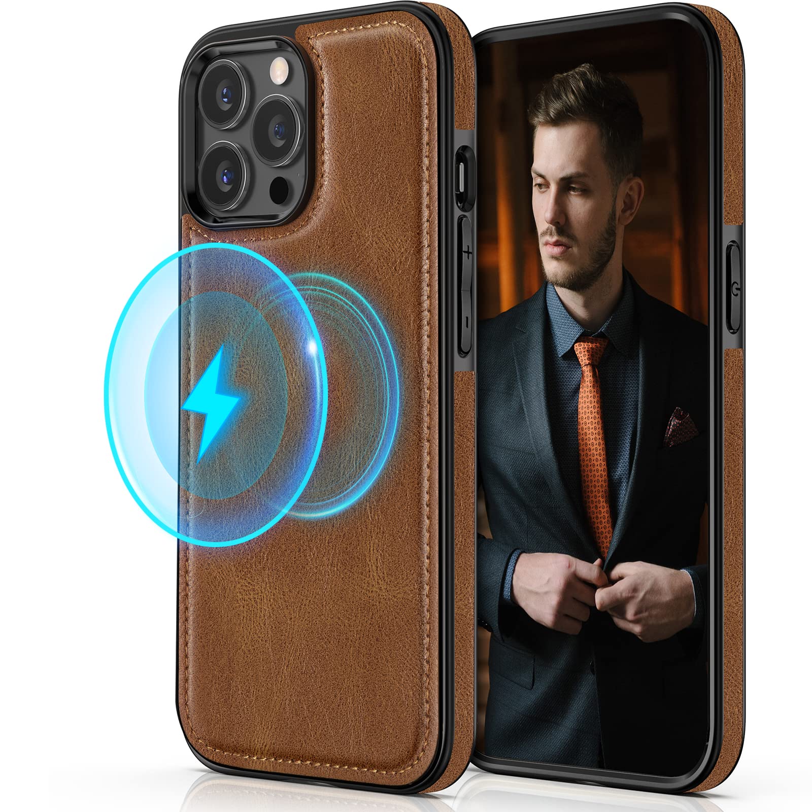 Foto 1 | Funda De Teléfono Lohasic Compatible Con Iphone 14 Pro Max Con Protección Magnética - Venta Internacional.
