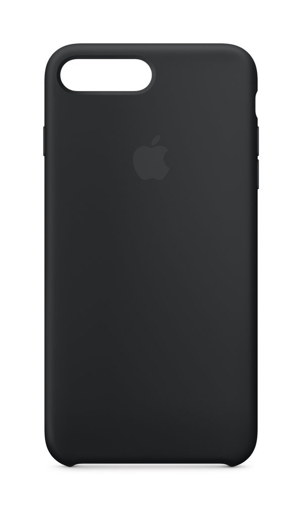 Funda de Silicona Apple para iPhone 8 Plus/7 Plus Negra - Venta Internacional