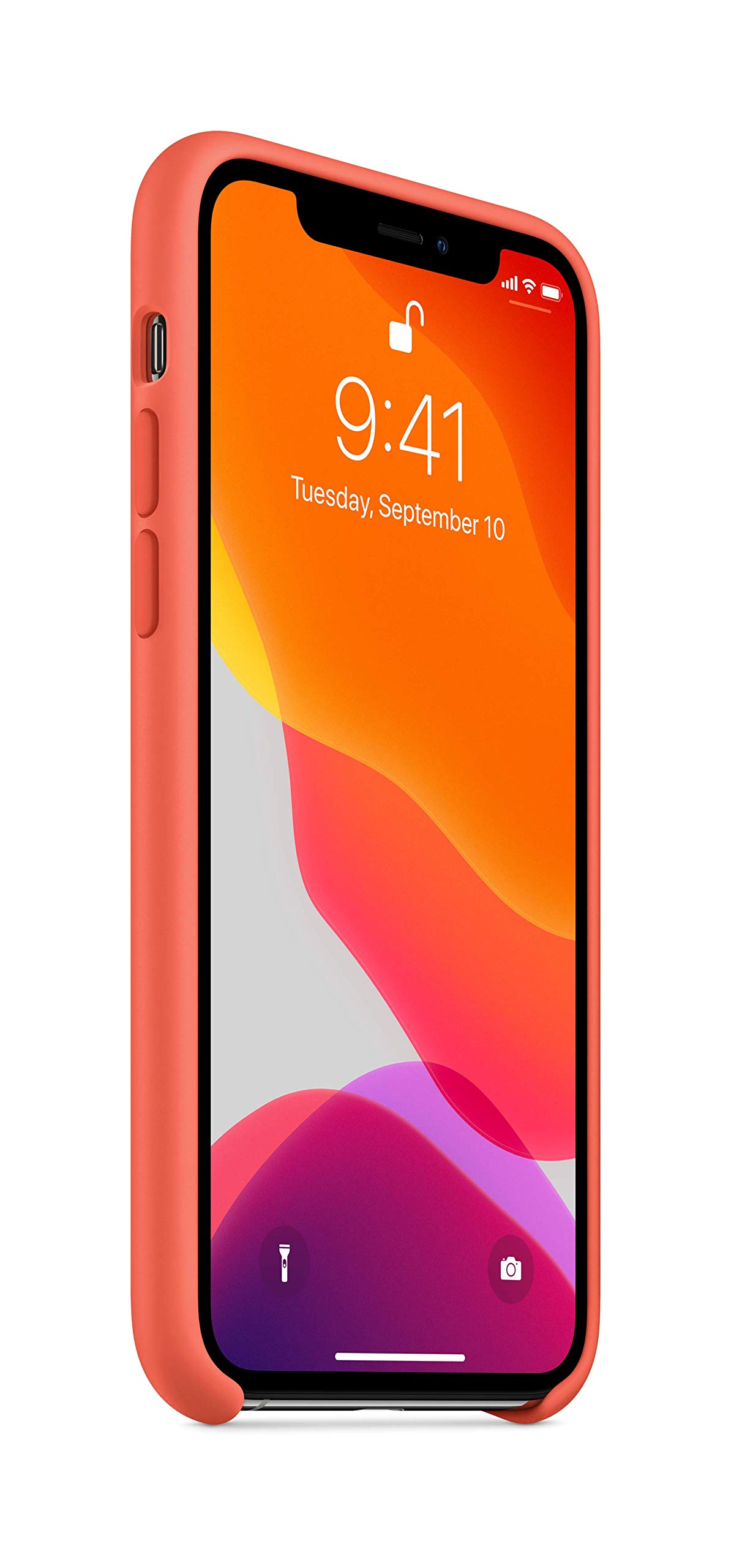 Foto 3 | Funda Para Teléfono Apple Iphone 11 Pro De Silicona, Color Clementina - Venta Internacional.